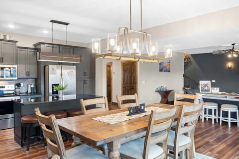 Gather family around the dining table, with seating for 6