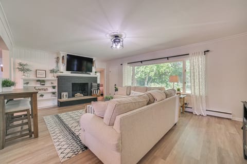 Gaylord Vacation Rental | 3BR | 2BA | 1,400 Sq Ft | 1 Step to Enter