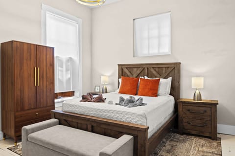 Sleep soundly and wake up refreshed in this cozy bedroom.