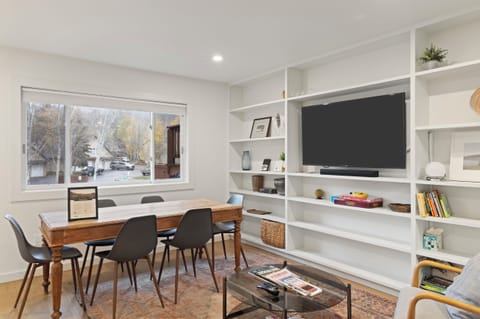 Living Room and Dining Area