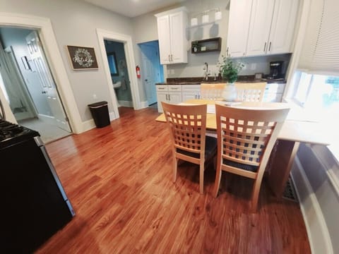 Fully stocked kitchen