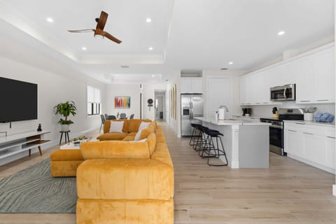 Great for entertaining, the entire home was designed to welcome you & your pets.