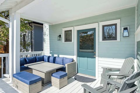 Enjoy ample outdoor seating on the deck in a peaceful, serene environment.
