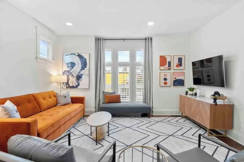 Step into your inviting and airy Nashville home base.