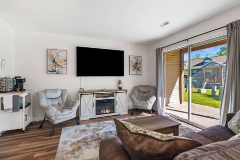 Curl up for a movie or a snooze on the Queen Sleeper Sofa