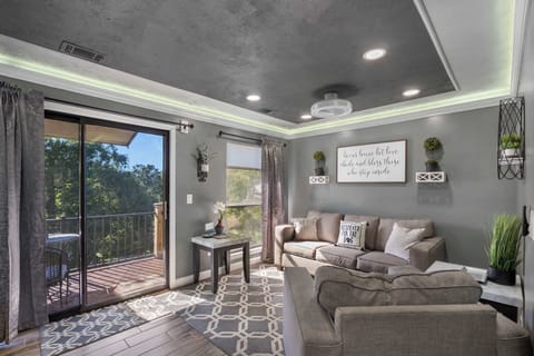 Living Room with Queen Sofa bed