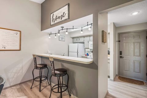 Unit #3 Kitchen bar counter with seating for 2