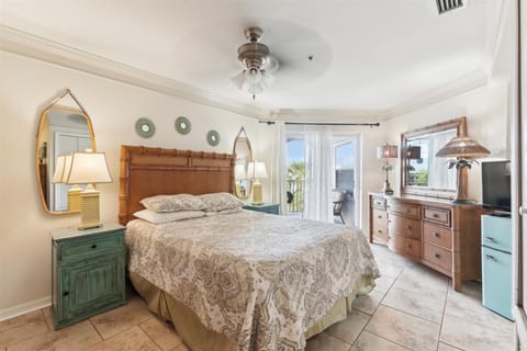 - Inviting bedroom with cozy bedding, natural light, and charming decor accents  
- Multiple dressers and mirrors provide extra storage for extended stays  
- Step outside to your private balcony retreat right from your room  
