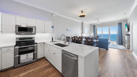 View from the renovated kitchen!