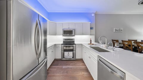 Fully stocked kitchen