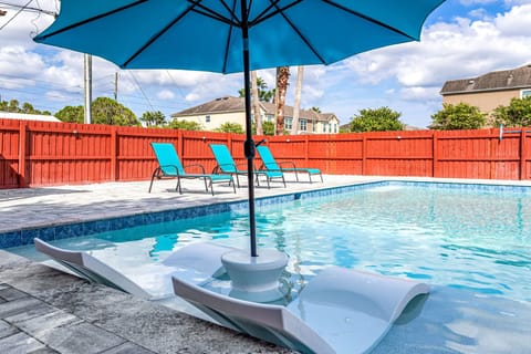 Enjoy the sunny vibes of Pinellas Park by the pool our outdoor charm.