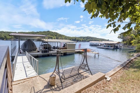 Private dock access with stunning lake views—perfect for boating adventures or simply relaxing by the water.