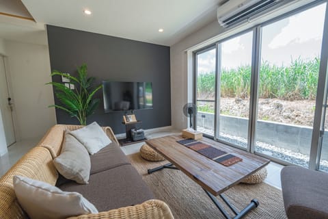 House | Living area | 43-inch flat-screen TV with digital channels