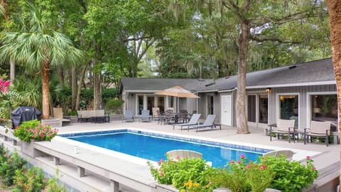 Pool Deck and Backyard Oasis