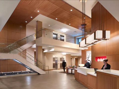 Check-in/check-out kiosk