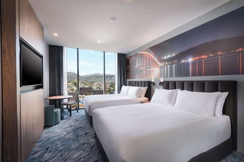 Deluxe Room, 2 Queen Beds | In-room safe, laptop workspace, blackout drapes, soundproofing