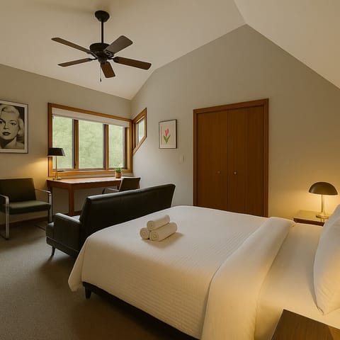 Double Room | Desk, laptop workspace, free WiFi