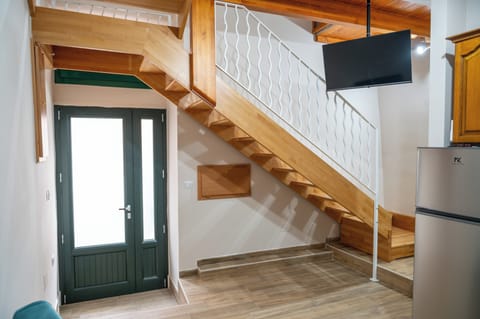 Apartment, 1 Bedroom, Kitchen | Living area | Flat-screen TV