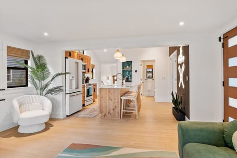 View of Kitchen from main floor living room