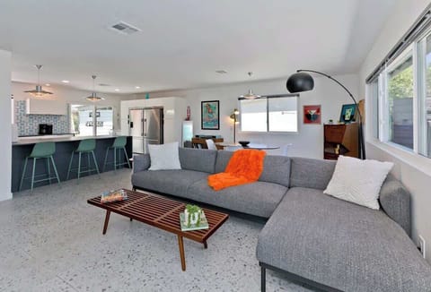 Living room of main house