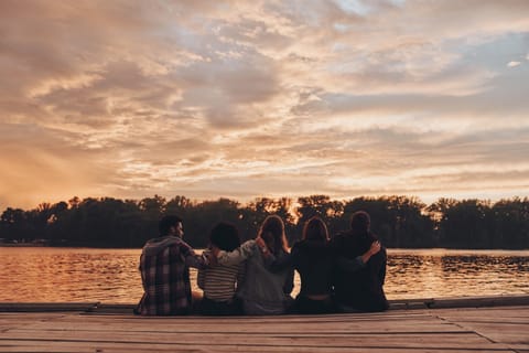 Summer sunsets at the dock: memories for a lifetime!