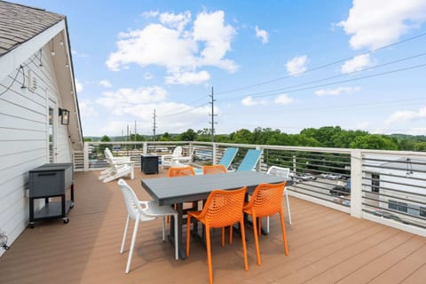 Lounge the day away in style on the rooftop deck!