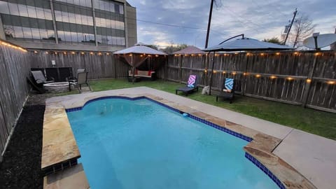 Dive into your pool oasis, perfect for relaxing in the sun.