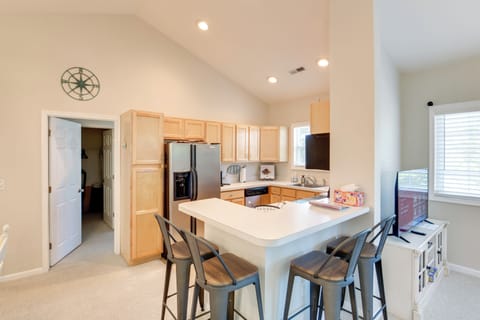 Lewes Vacation Rental | 3BR | 2BA | Stairs Required for Entry | 1,500 Sq Ft