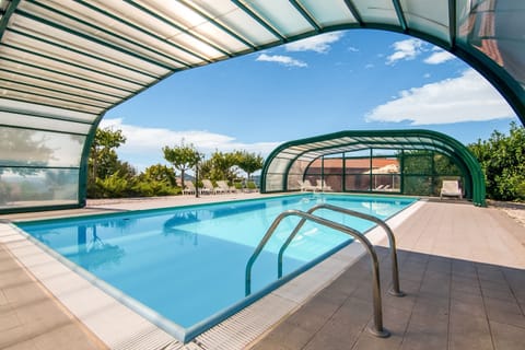 Indoor pool, outdoor pool