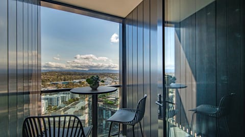 Private balcony with serene views