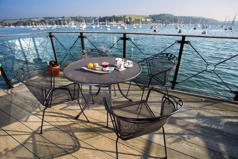 Outside seating on Balcony