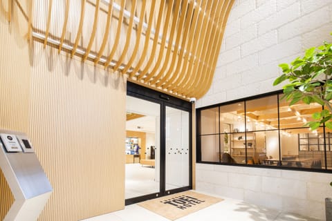 Interior entrance