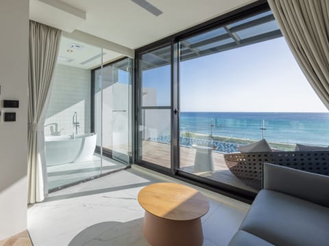 Grand Double Room, 1 Queen Bed, Private Pool, Ocean View | View from room