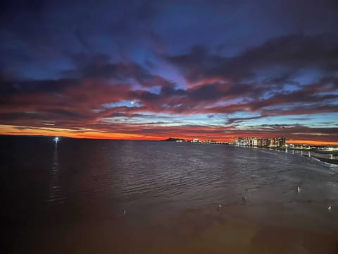 Sunset over Sandy Beach from 504