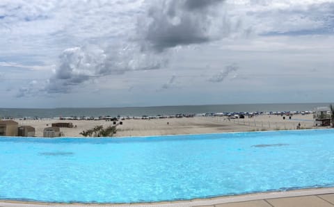 Beaach View from Pool