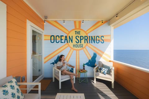 Sip a hot cup of coffee in the morning or a glass of wine in the evening as you unwind on the coast.