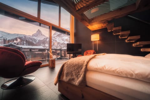 Sky Room (Matterhorn View) | Premium bedding, minibar (some free items), in-room safe
