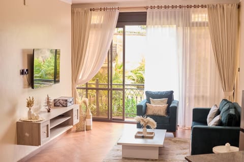 Classic Apartment, Hill View | Living area