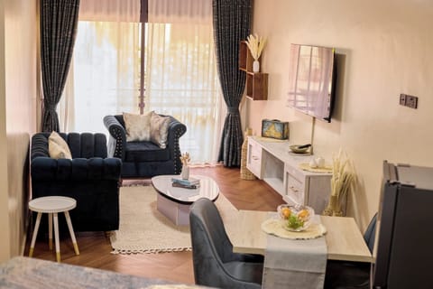 Economy Apartment, City View | Living area