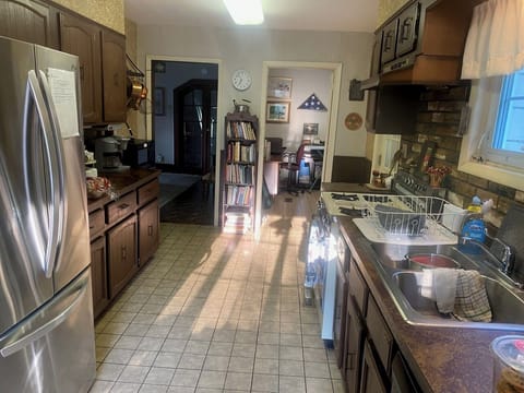 Our kitchen fully equipped with all you need and more!