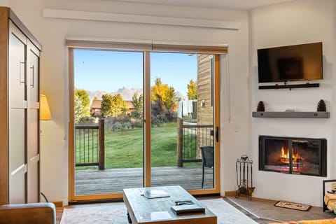 Living Room Teton Range View
