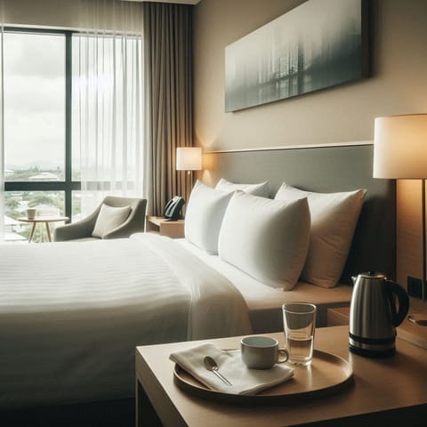 Superior Double Room | Individually furnished, desk, blackout drapes, free WiFi