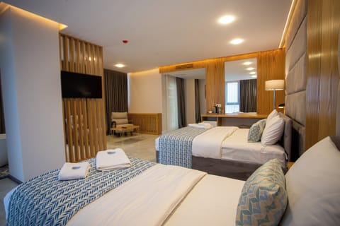 Junior Studio Suite, 1 Queen Bed | In-room safe, blackout drapes, soundproofing, iron/ironing board