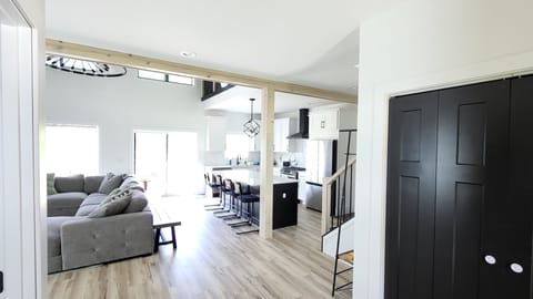 Main Level as you walk in through the front door