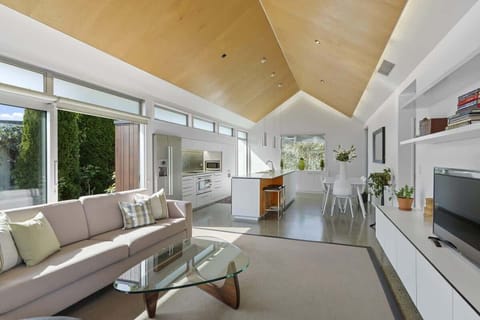 Open plan living room