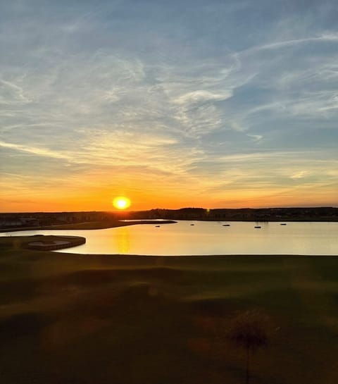 Sunset view from lanai