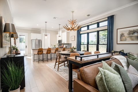 Open concept first floor