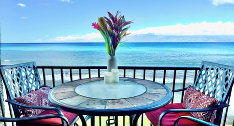 Patio Table & View