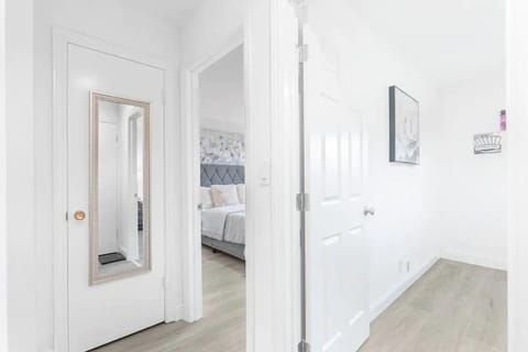 Premium Apartment, 2 Bedrooms, Patio, Corner | Living area | 75-inch LCD TV with digital channels, Netflix, streaming services