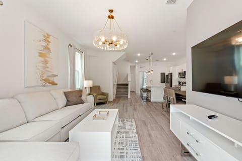 Townhome, 6 Bedrooms | Living area | Smart TV